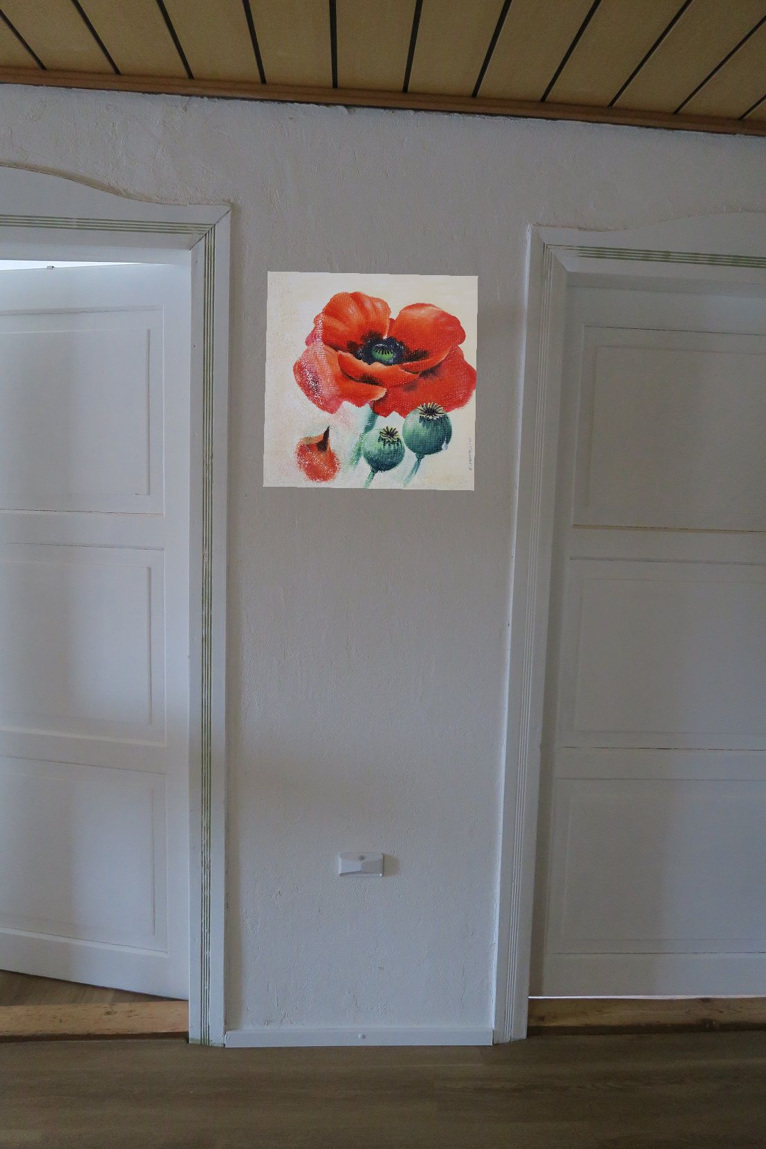 Roter Mohn und Mohnkapseln in Oel kaufen